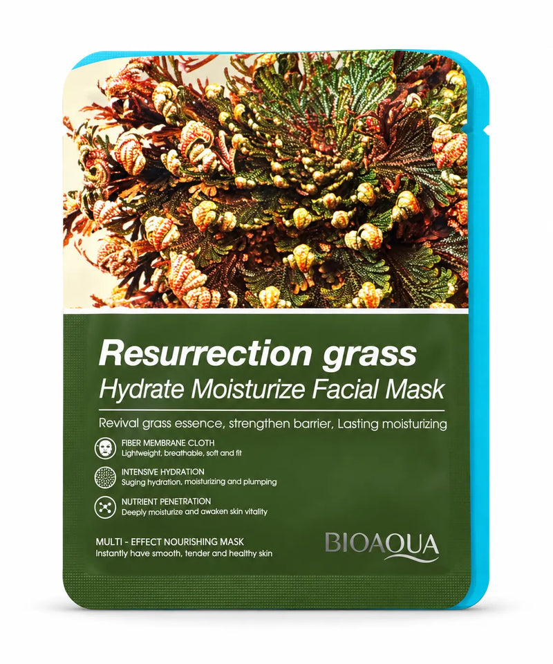 BIOAQUA Resurrection Grass Hydrate Moisturize Facial Sheet Mask