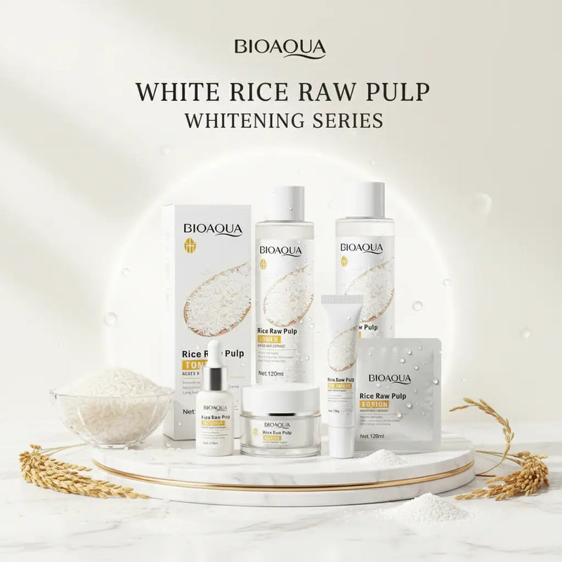 BIOAQUA Rice Raw Pulp Skincare Set - Choose Your Perfect Routine