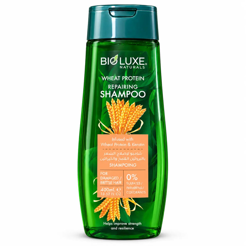Bioluxe Naturals Wheat Protein Repairing Shampoo 400ml