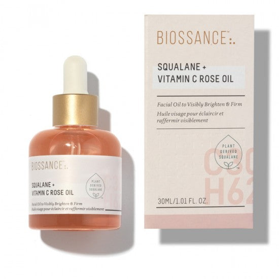 Biossance Squalane and Vitamin C Rose Oil 30ml