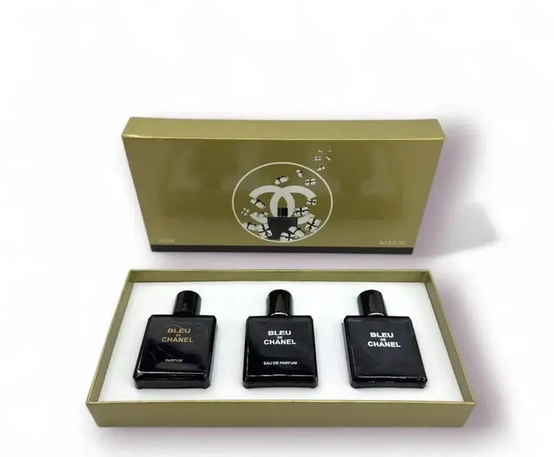 Bleu De Chanel 3-in-1 Perfume Gift Set 30ml