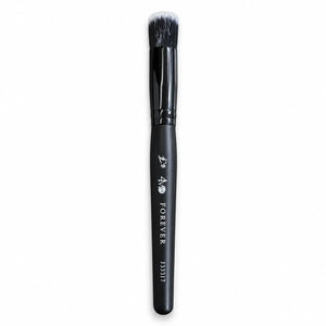 4M FOREVER J33317 Flat-Top Kabuki/Foundation Brush - Black Handle - 002