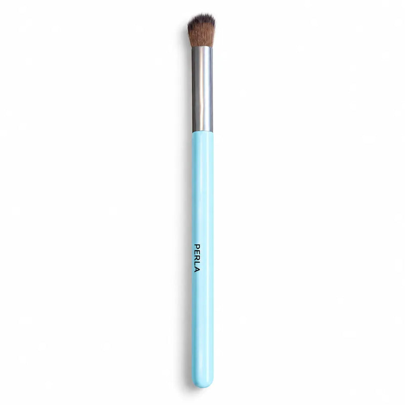 PERLA Tapered Blending Crease Brush - Light Blue Handle - 010