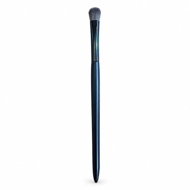 Tapered Crease Brush - Iridescent Black/Teal Handle - 027