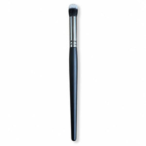 Concealer/Crease Brush - Black Handle Silver Ferrule - 028