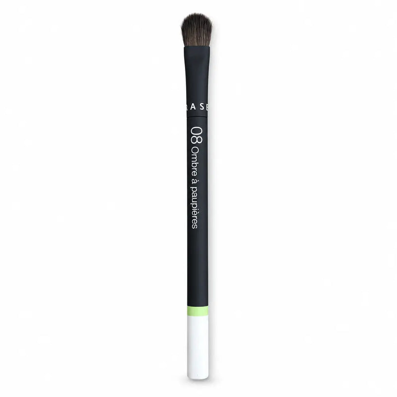 Eyeshadow Blending Brush "08 Ombre a Paupieres" - Black, Green & White - 040