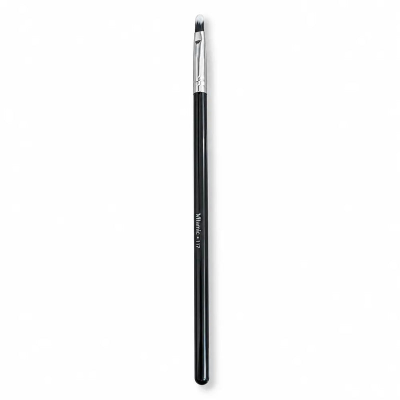 Mtamic 117 Angled Detail/Liner Brush - Black Handle - 042