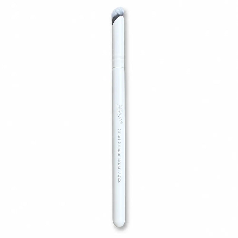 Mllay Short Shader Brush 7222 - White Handle - 047