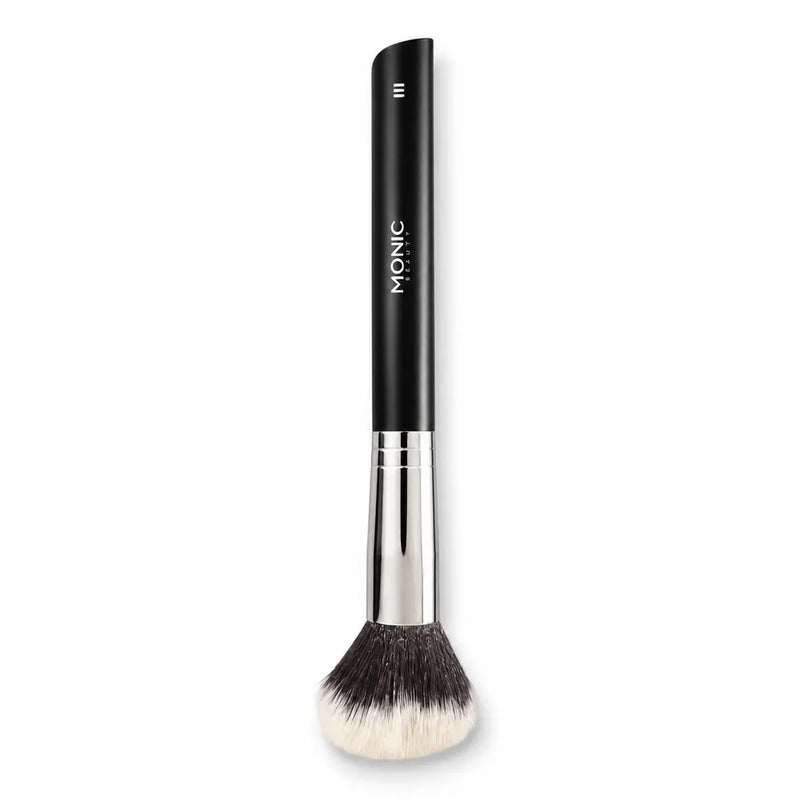 Monic Beauty Round Buffing Brush - Black Handle - 076