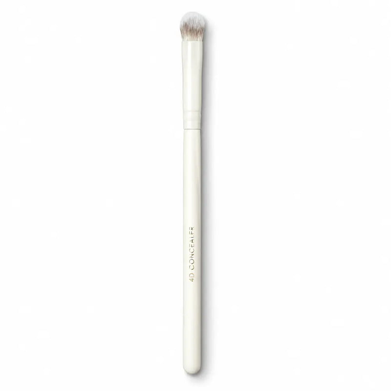 4D Concealer Tapered Concealer Brush - Cream Handle Gold Text - 083