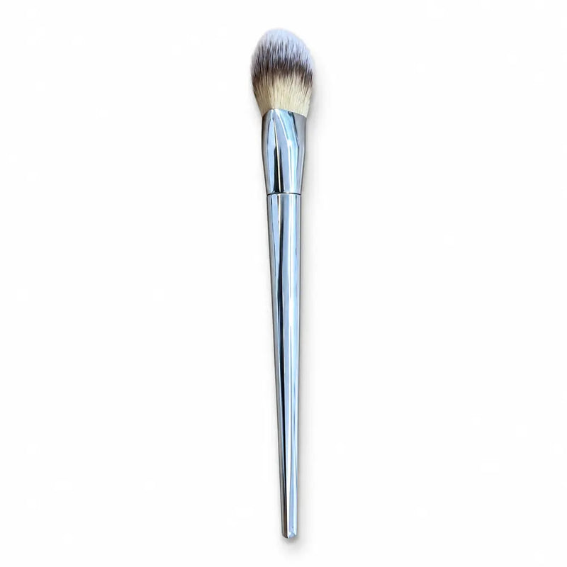 Tapered Powder/Highlight Brush - Chrome Handle - 120