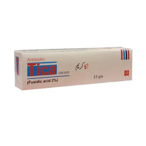 Tica Cream 2% 15gm Fusidic Acid Antibiotic for Skin