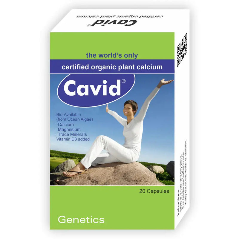 Cavid Capsules – Natural Calcium & Vitamin D3 Supplement for Bone Health