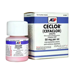 Ceclor 15ml Paediatric Oral Drops 50mg/ml – Cefaclor for Bacterial Infections