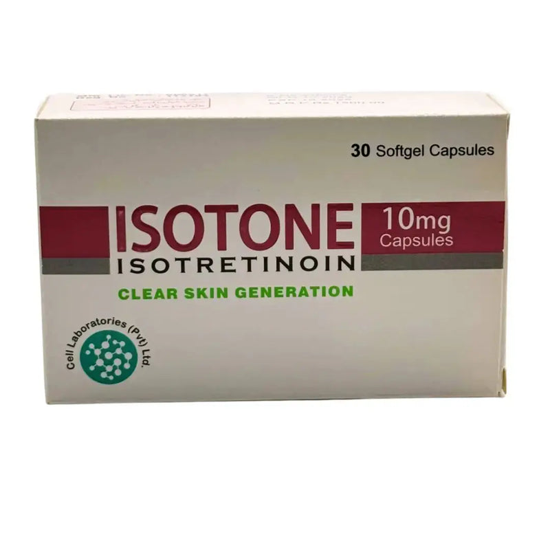 Cell Laboratories Isotone Isotretinoin 10mg Capsules 30s