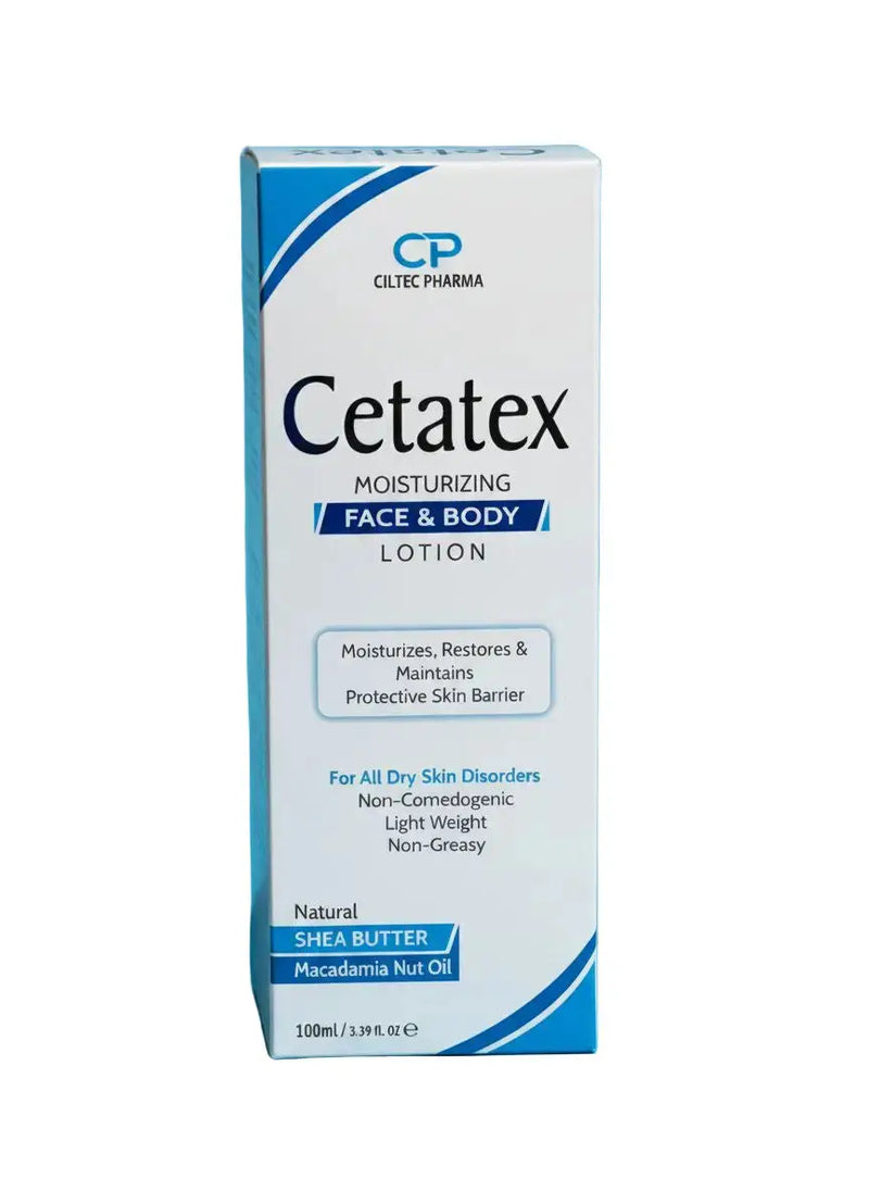 Cetatex Moisturizing Lotion — Moisturizer for Dry Skin