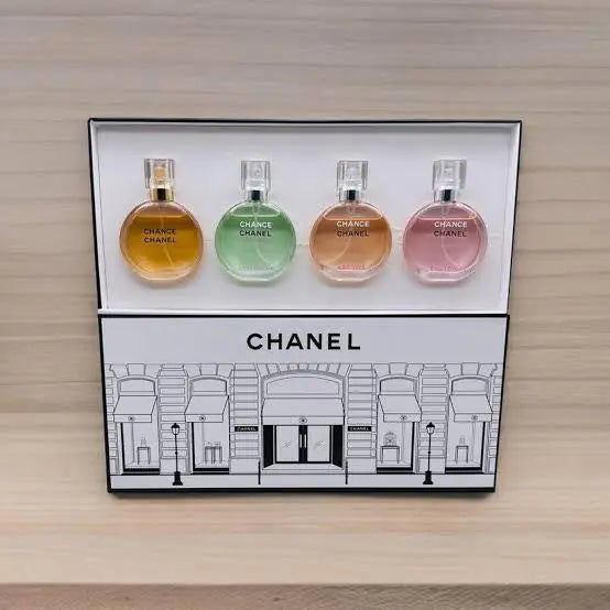 Chanel Chance 4-in-1 Perfume Gift Set 4 x 30ml