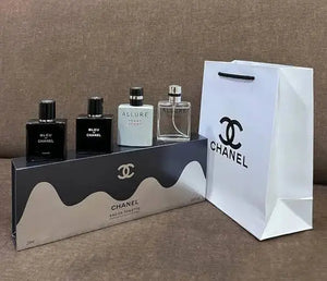 Chanel for Men 4-in-1 Perfume Gift Set 4 x 25ml