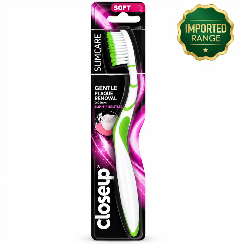 Closeup Slimcare Soft Toothbrush Green