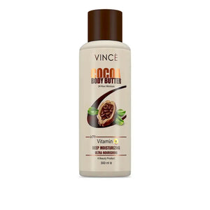 Vince Cocoa Body Butter – Deep Hydration with Cocoa Butter & Vitamin E for Dry Skin