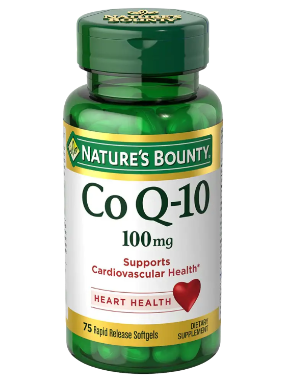 Coenzyme Q10 100mg Softgels (Nat B) – Heart, Energy & Antioxidant Support