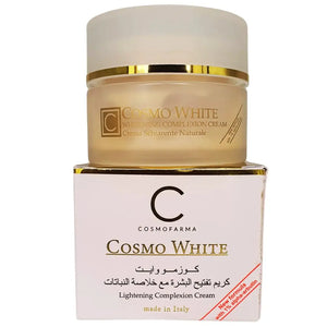 Cosmo White Lightening Complexion Cream 50ml | Italy | Brighten & Even Skin Tone | derma.pk