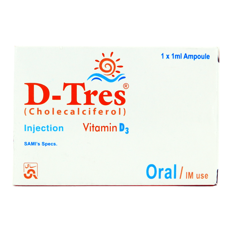 D-Tres Injection – Vitamin D3 for Bone Strength and Deficiency