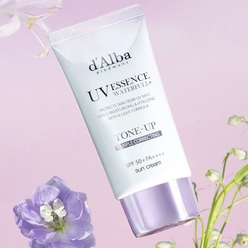 d'Alba UV Essence Waterfull Purple Correcting Tone Up Sun Cream 50ml