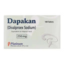 Dapakan 250mg Tablets — Sodium Valproate Mood Stabiliser photo 1