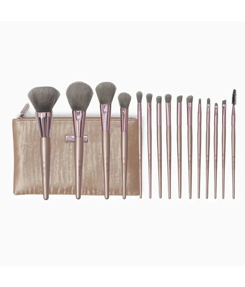 BH Cosmetics Lavish Elegance 15-Piece Brush Set