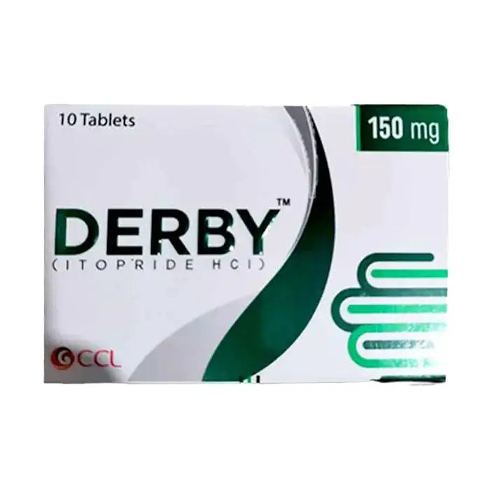 Derby 150mg Tablets 10s