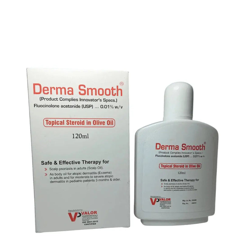 Derma Smooth Lotion 120ml – Dry & Sensitive Skin Moisturizing Lotion