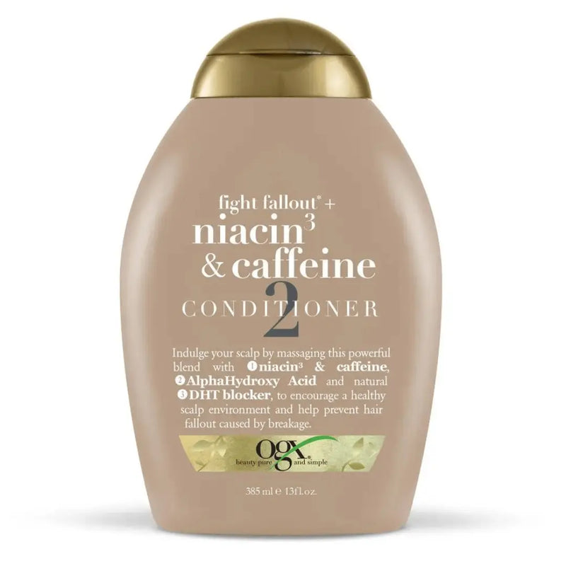 OGX Fight Fallout Niacin & Caffeine Conditioner 385ml