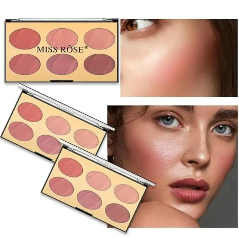 Miss Rose Blush Palette with 6 Shades in N1