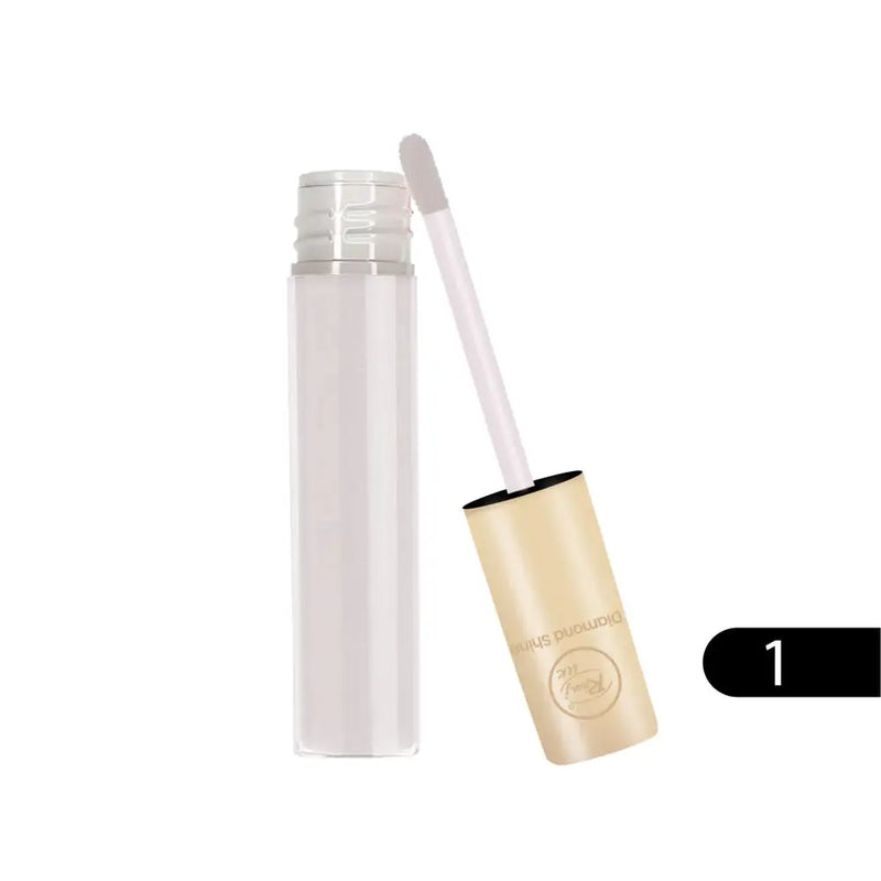 Rivaj Diamond Shine Lip Gloss Shade 1 – Glossy, Shimmery, and Long-Lasting