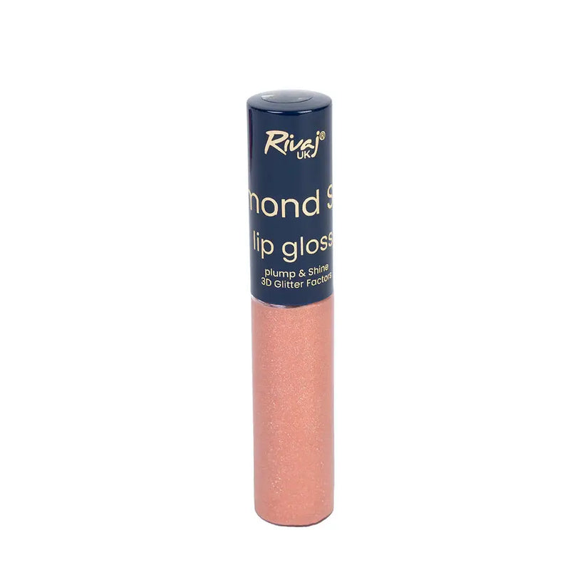 Rivaj Diamond Shine Lip Gloss Shade 19 – Champagne Gold Shimmer