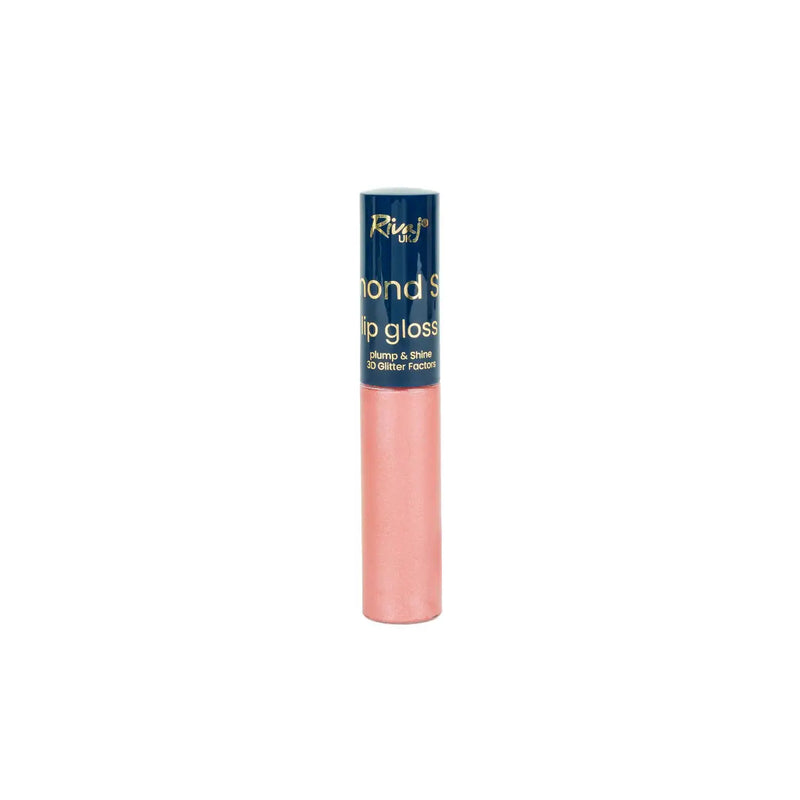 Rivaj Diamond Shine Lip Gloss Shade 21 – Soft Pink Shimmer