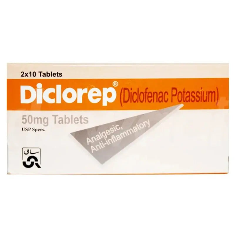 Diclorap 50mg Tablets 30s – Diclofenac Potassium for Fast Pain Relief