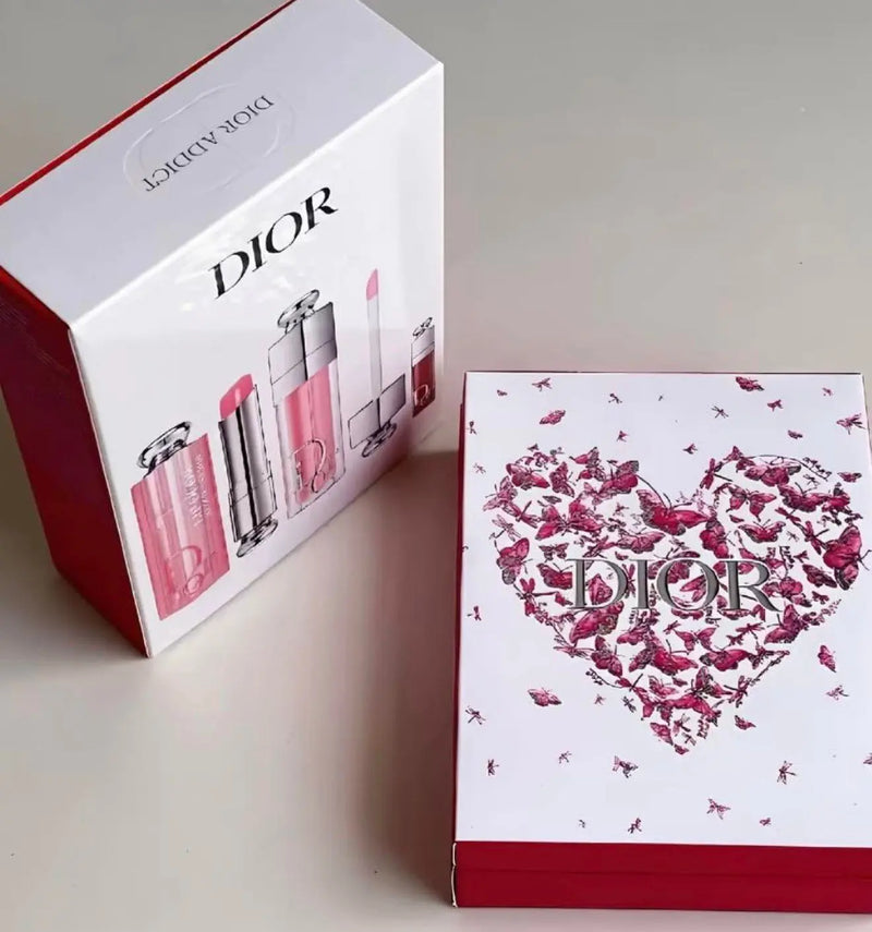 Dior Addict 3-in-1 Lip Glow & Balm Set