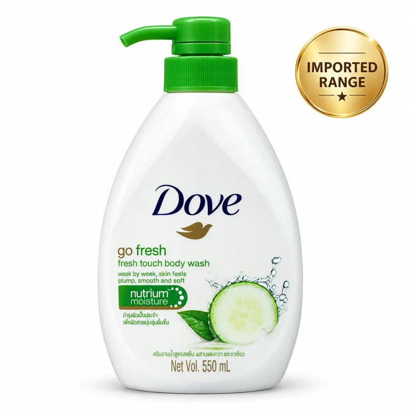 Dove Body Wash Go Fresh Cucumber & Green Tea Scent 550ml