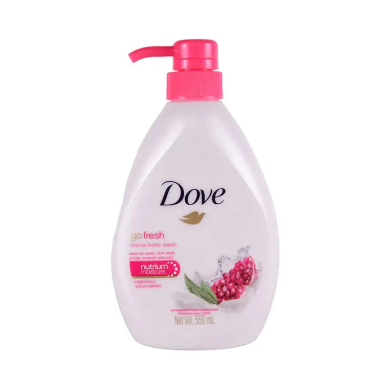 Dove Body Wash Go Fresh Pomegranate & Lemon Verbena Scent 550ml