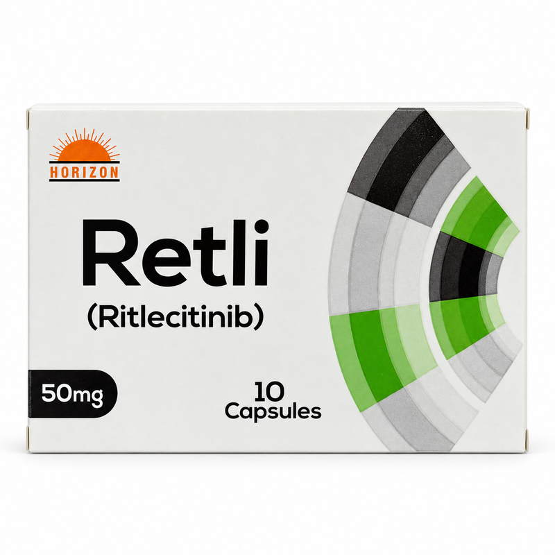 Retli (Ritlecitinib) 50mg – 10 Capsules