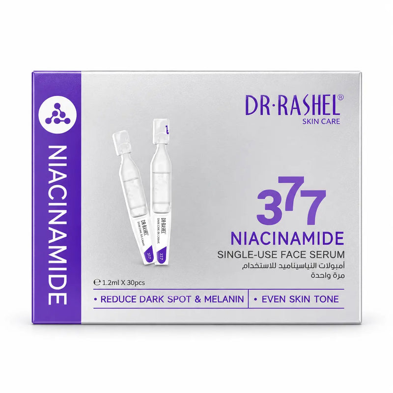 Dr Rashel Niacinamide 377 Single-Use Face Serum 30 Ampoules x 1.2ml