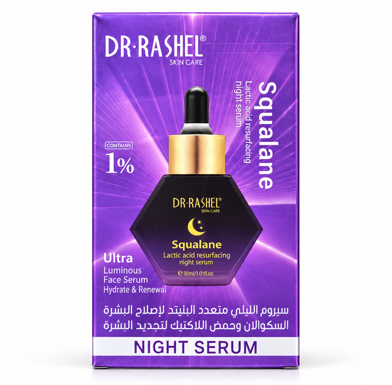 Dr. Rashel Squalane Lactic Acid Resurfacing Night Serum 35ml