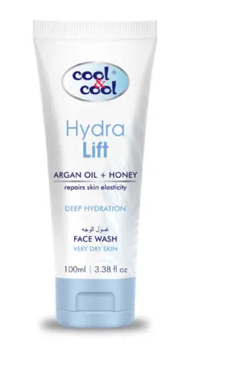 Hydra Lift Face Wash 100ml – Argan Oil & Honey