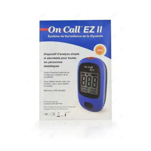 On-Call Ez II Blood Glucose Monitoring System ��� Accurate & Fast Diabetes Test
