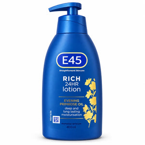 E45 Rich 24HR Moisture Body Lotion Pump 400ml