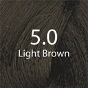 Eazicolor 5-0 Light Brown Permanent Hair Color 60ml photo 3