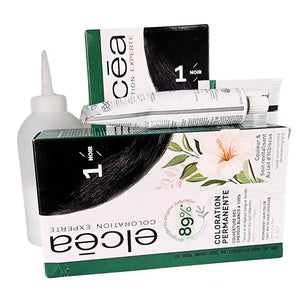 Elcea Black Hair Dye - Permanent Hair Dye 1