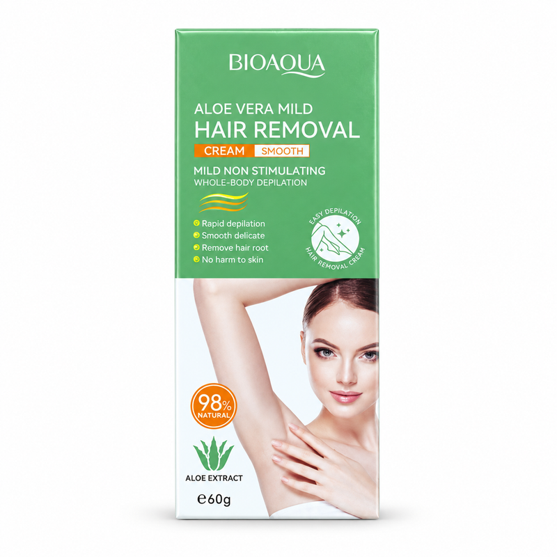 Bioaqua Aloe Vera Mild Hair Removal Cream 60g